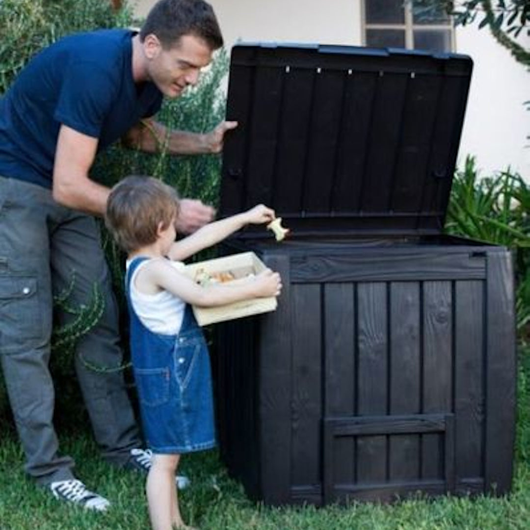 Compostor com base 340L, montagem muito simples DECO COMPOSTER