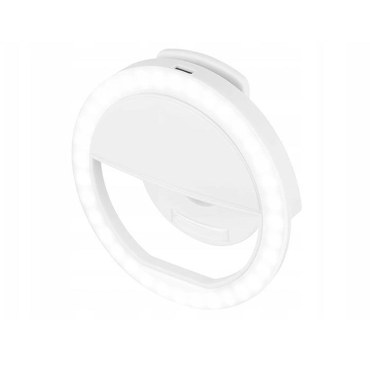 Anillo luminoso trazador, control de luminosidad, batería recargable integrada, LED de bajo consumo