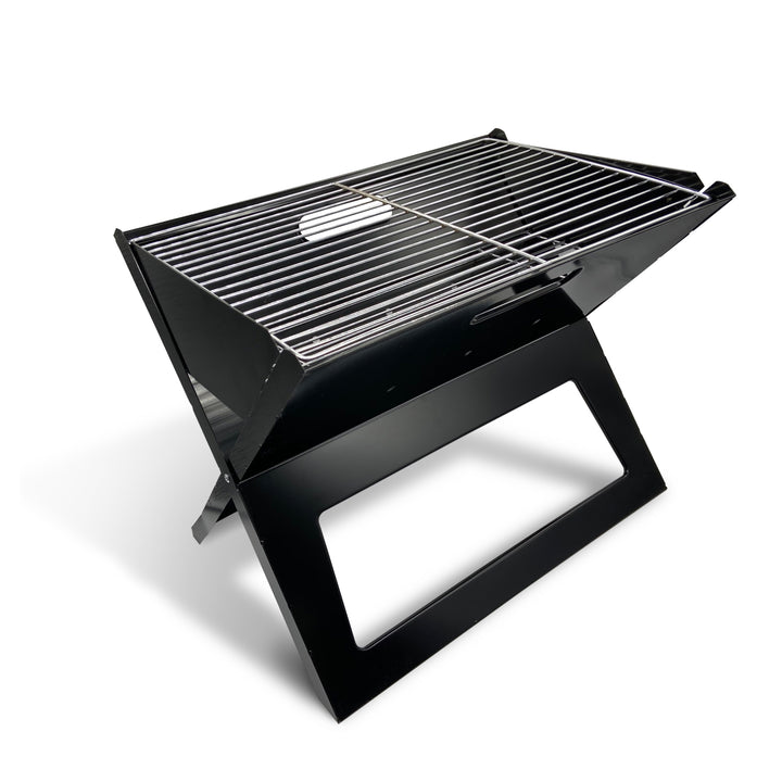 Maestro MR-1011 Grill Churrasqueira Portátil com Grelhador a Carvão e Grade, Dobrável