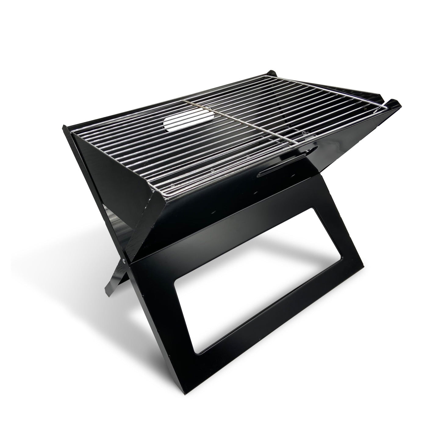 Maestro MR-1011 Grill BBQ Barbacoa Portátil con Parrilla de Carbón y Rejilla, Plegable