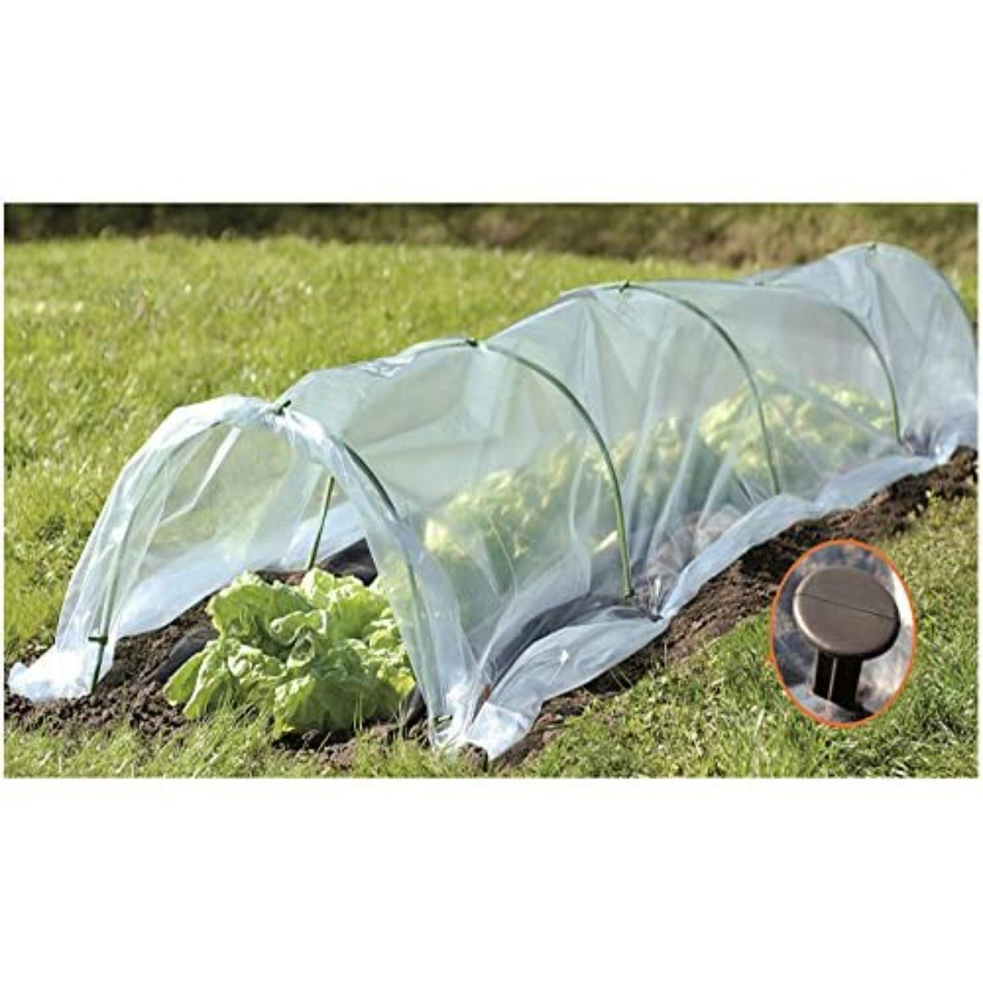 Túnel de plástico para plantas, canteiro, estufa 3m 48 cm Greenmill GR5001