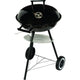 Churrasqueira a carvão com tampa, rodas e prateleira inferior, grelha para carrinho de jardim Master Grill MG913