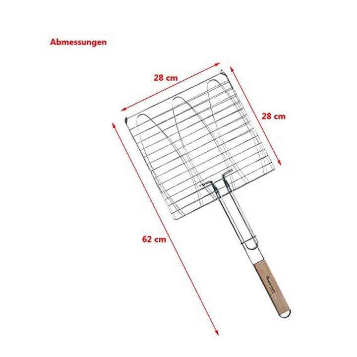 Parilla triple para asar pescado rejilla de cocción para barbacoa Triple Master Grill MG282