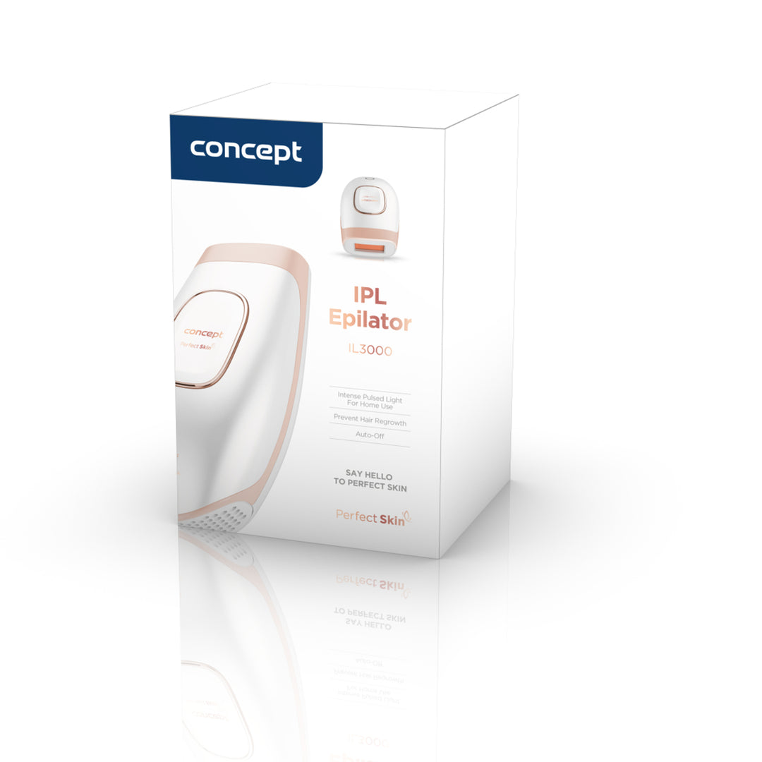Perfect Skin IL3000 Dispositivo de depilación IPL Depiladora Pulso intenso Tecnología de luz Depilación Piel suave