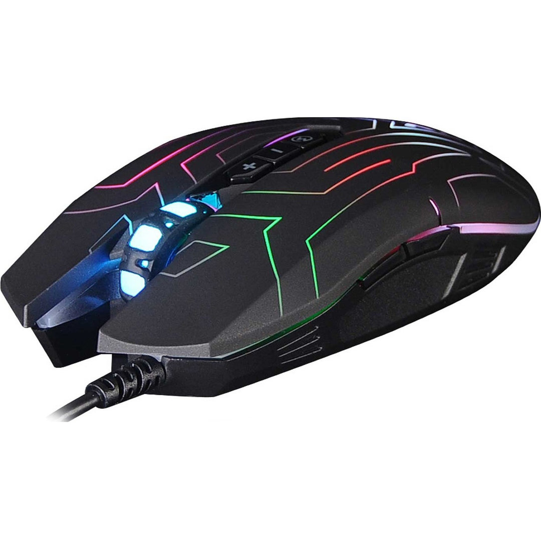 A4tech XGame X77 Maze Oscar Neon Gaming Mouse Iluminação neon 2400 DPI