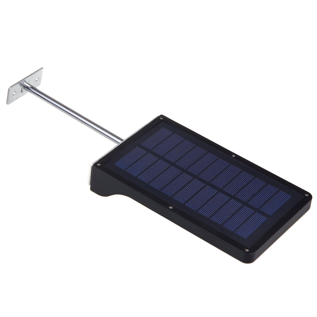 Maclean MCE444 Lámpara LED solar para exteriores con sensor de movimiento y sensor crepuscular IP65 Lámpara de pared ajustable 4W 450 Lumen 6000K