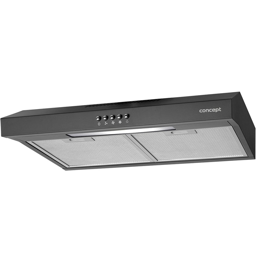 Exaustor preto iluminação LED Concept 50cm OPP1250BC