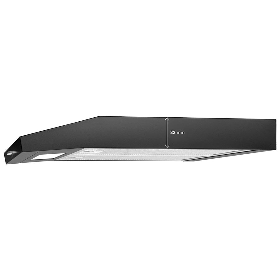 Exaustor preto iluminação LED Concept 50cm OPP1250BC