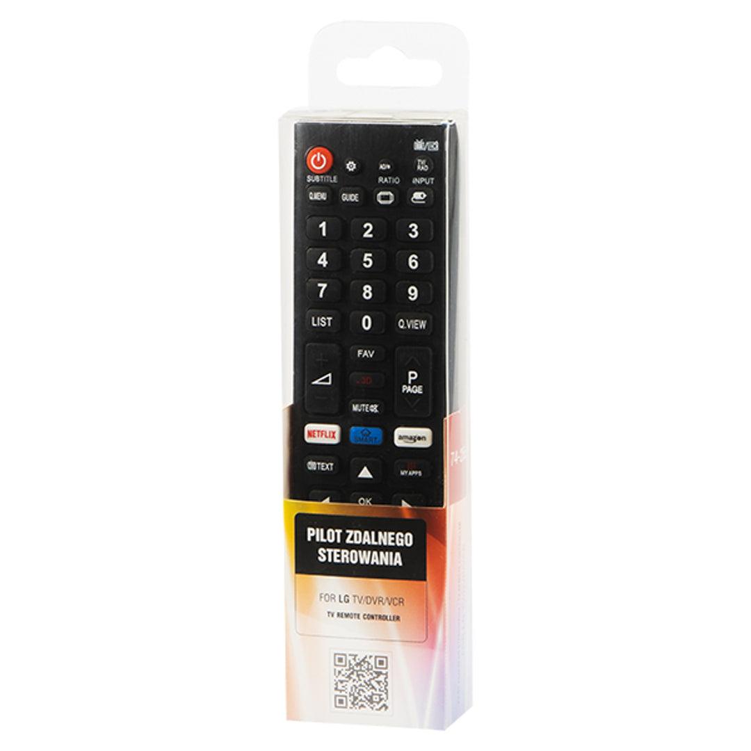 Controle remoto universal para dispositivos LG TV, videocassete e DVR
