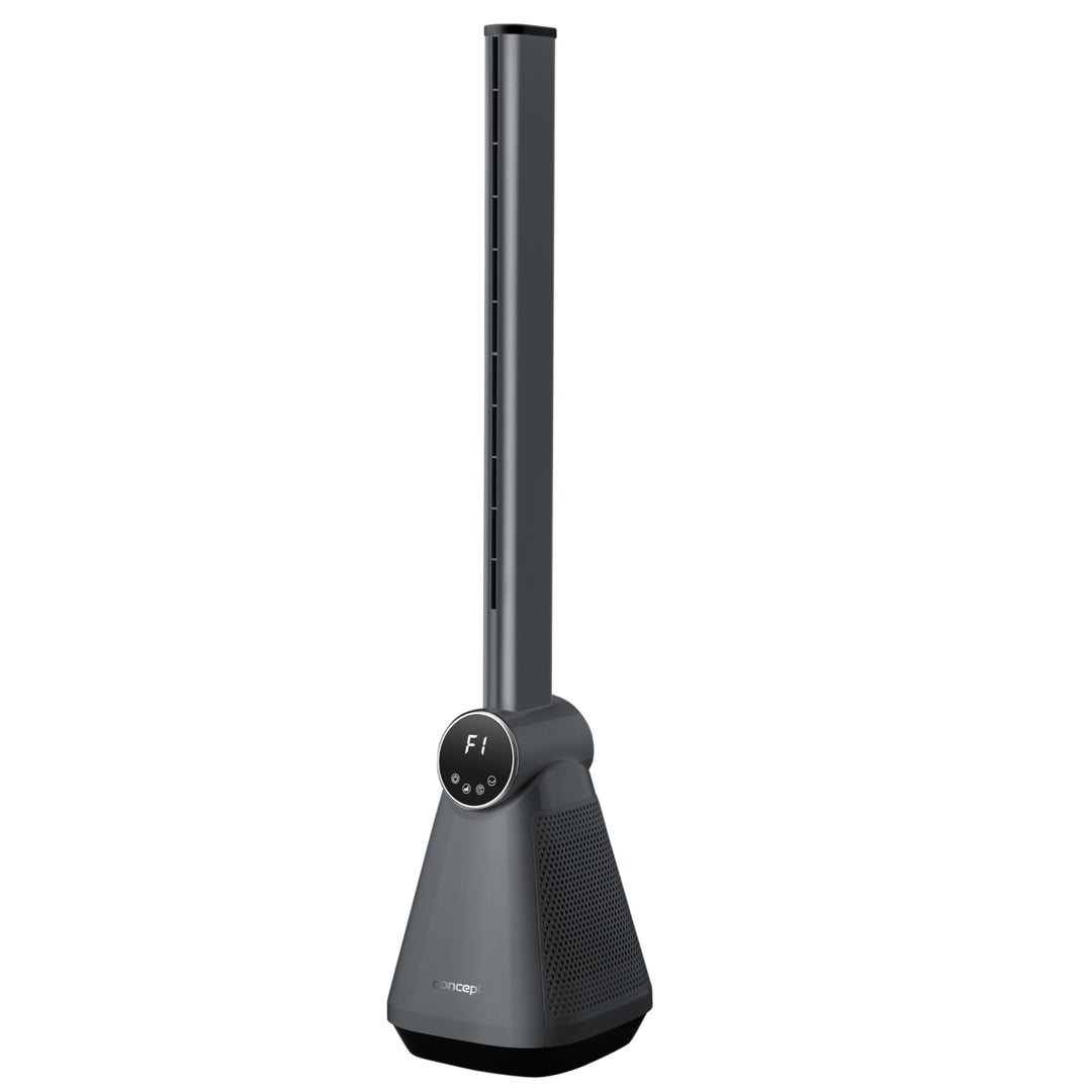 Ventilador de torre VS5130 con mando a distancia, 50 W, 101 cm, ventilador de pie con oscilación, 3 velocidades, temporizador de 15 horas CONCEPT