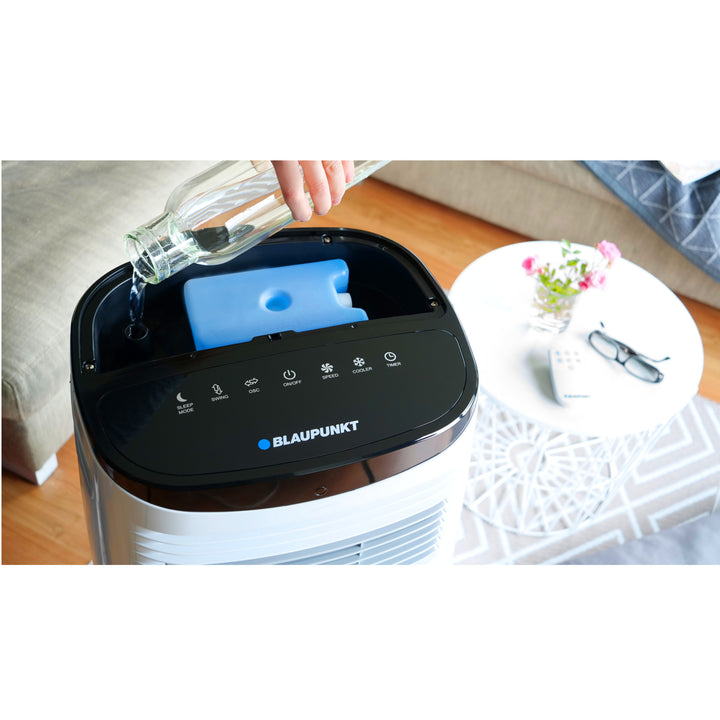 Refrigerador de ar portátil ecológico com controle remoto 120W de economia de energia Blaupunkt ACF601