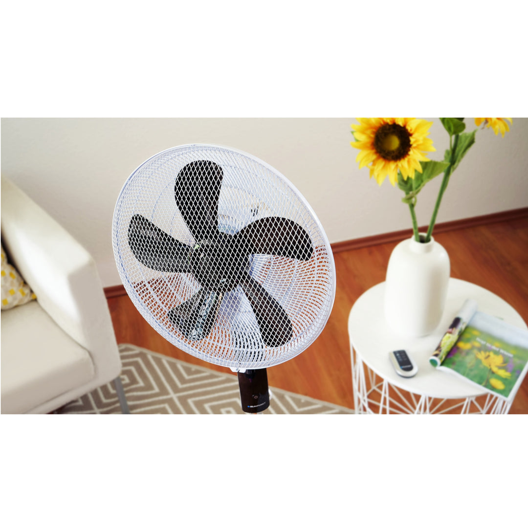 Ventilador de pé com controle remoto 40cm 55W Blaupunkt ASF701