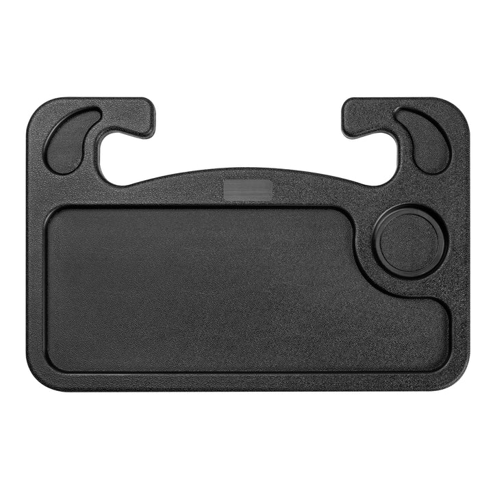 Armazenamento no volante Mesa / mesa de jantar 2 em 1 Mesa multifuncional para carro Mesa para armazenamento no volante Suporte para bebidas Bandeja para laptop Mesa para carro até 5 kg