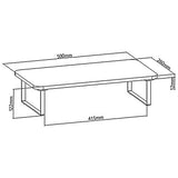 Suporte para monitor/laptop Maclean, máx. 20kg, (500x260x122mm), MC-933