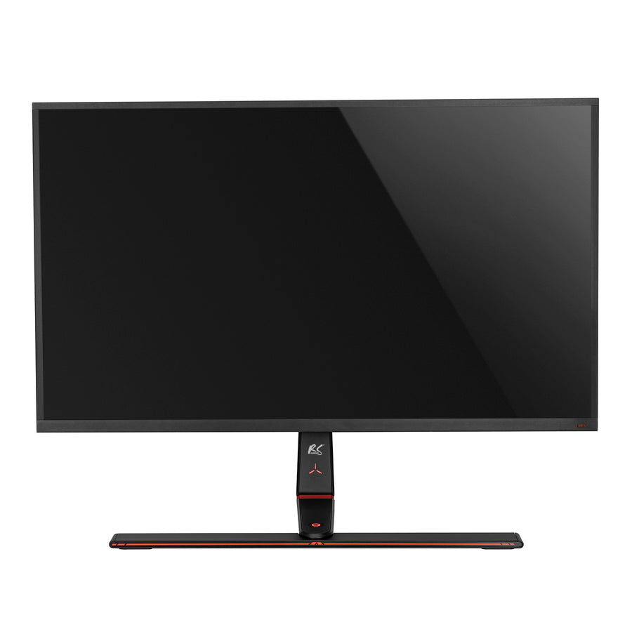 Soporte para monitor gaming NanoRS, altura ajustable, LED RGB, 32-55", VESA máximo 400x400, máximo 40 kg, RS167