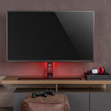 Soporte para monitor gaming NanoRS, altura ajustable, LED RGB, 32-55", VESA máximo 400x400, máximo 40 kg, RS167