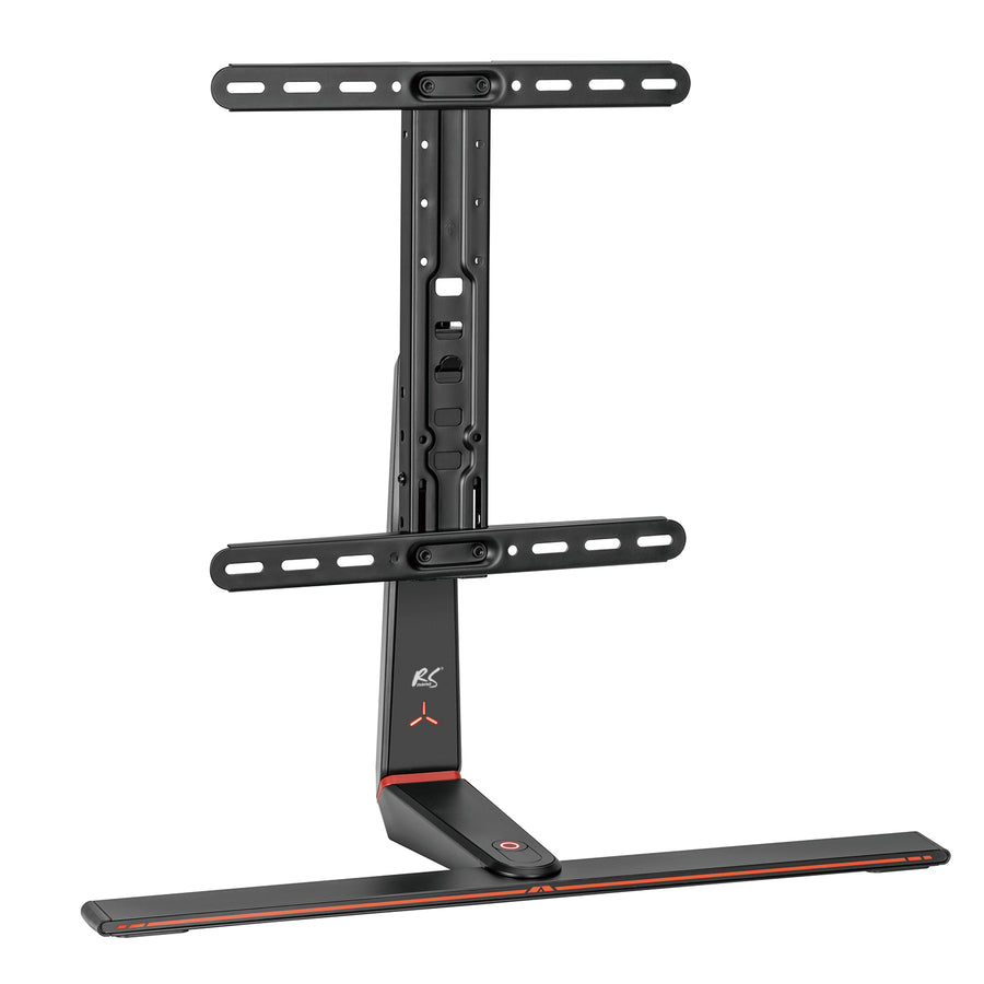 Soporte para monitor gaming NanoRS, altura ajustable, LED RGB, 32-55", VESA máximo 400x400, máximo 40 kg, RS167