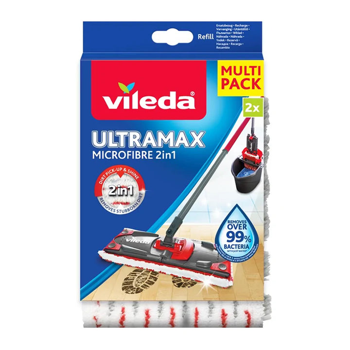 Insertos para mopas Vileda Ultramax y Ultramat Turbo (2 uds.)