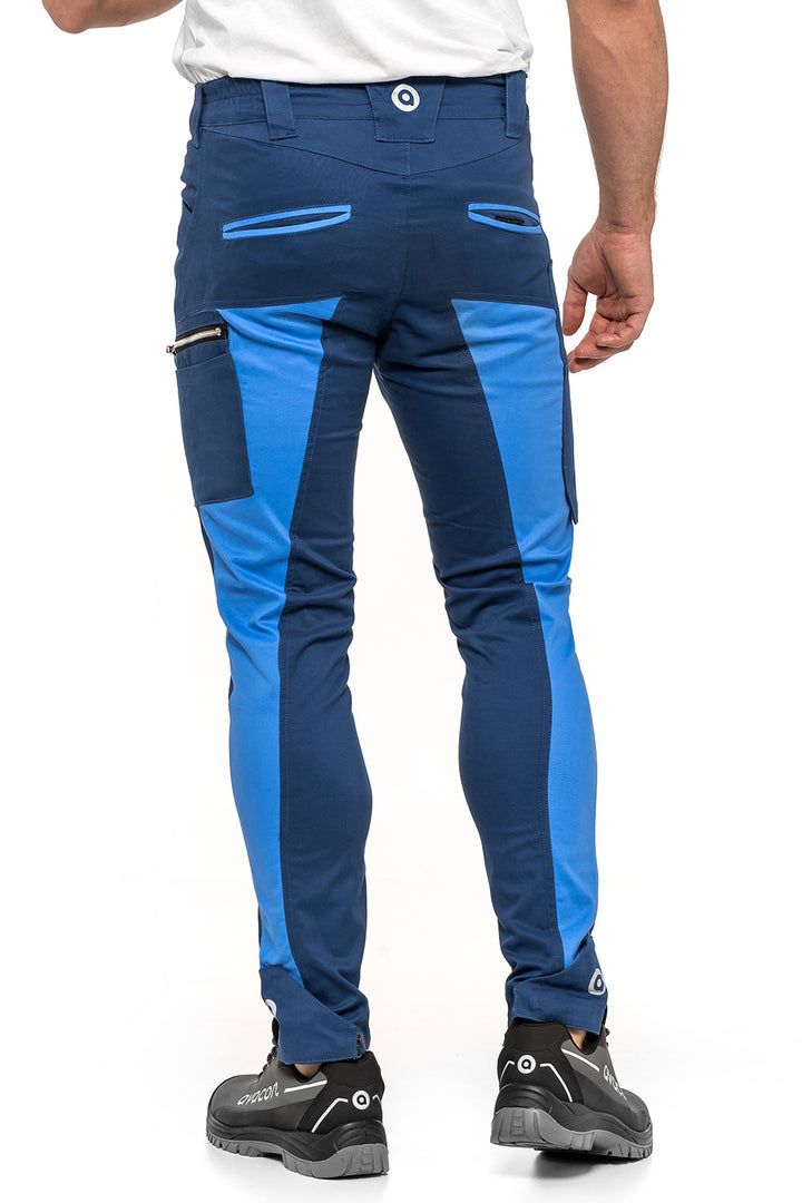 Calça de trabalho masculina AVACORE TUBBOS AZUL Tamanho 50