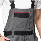 Macacão com bolsos multifuncionais, calça de trabalho, calça masculina Cinza/Preto 280g/m² LENNOX AVACORE GREY-BLACK Tamanho Tamanho 50 (90-94)