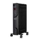Aquecedor de óleo 7 aletas 1500W Display LED Controle Remoto Camry CR7812