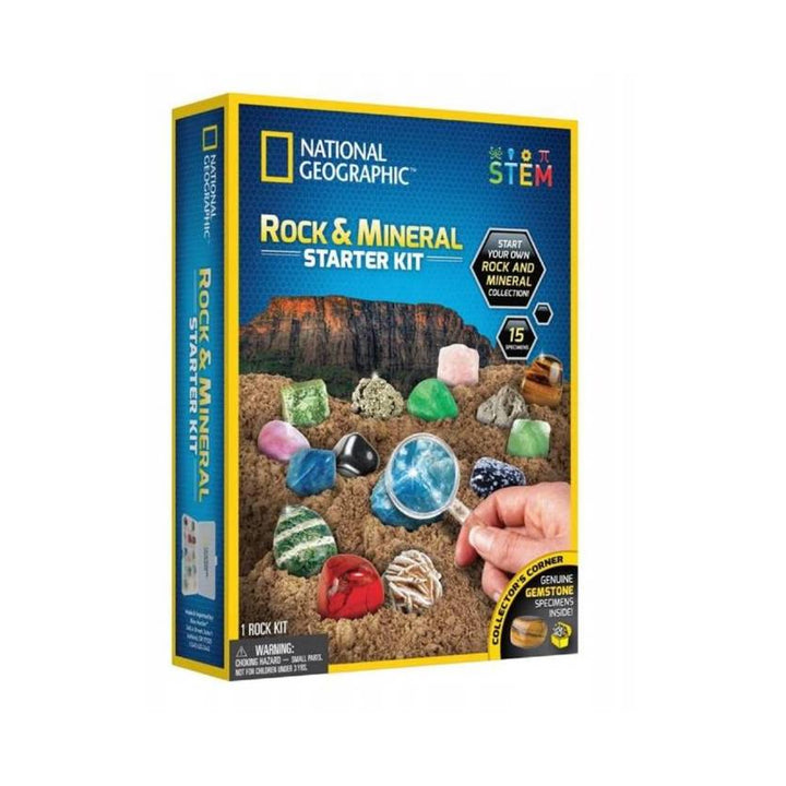 National Geographic - Kit de inicio de rocas y minerales