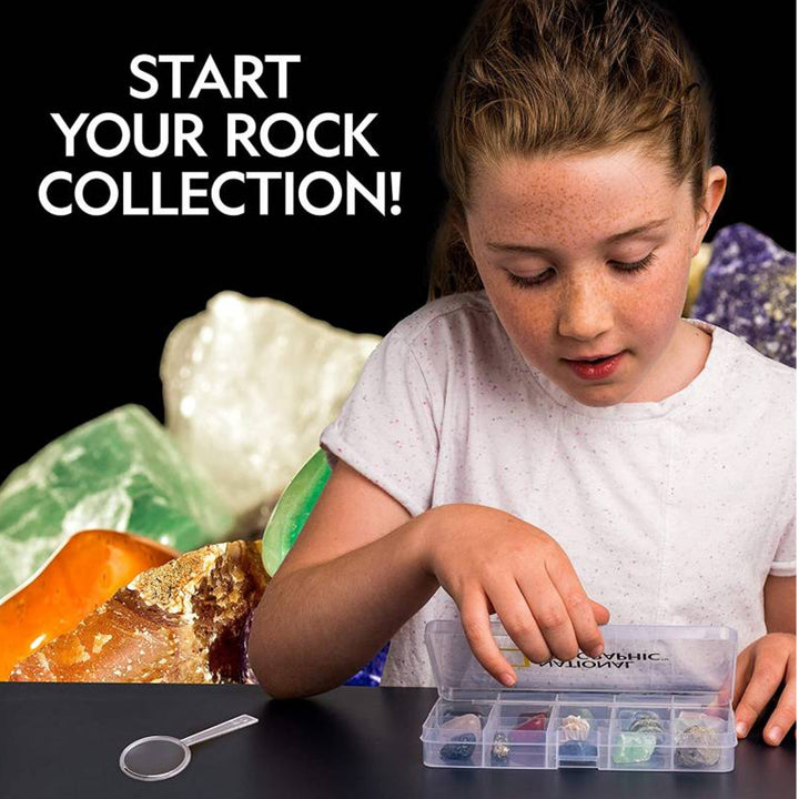 National Geographic - Kit de inicio de rocas y minerales