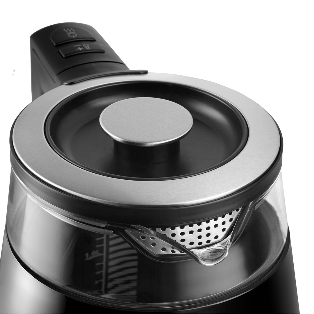 Hervidor eléctrico con pantalla digital 5 ajuste de temperatura,función de mantener caliente giratorio 360 ° 1,7 L CONCEPTO RK4170