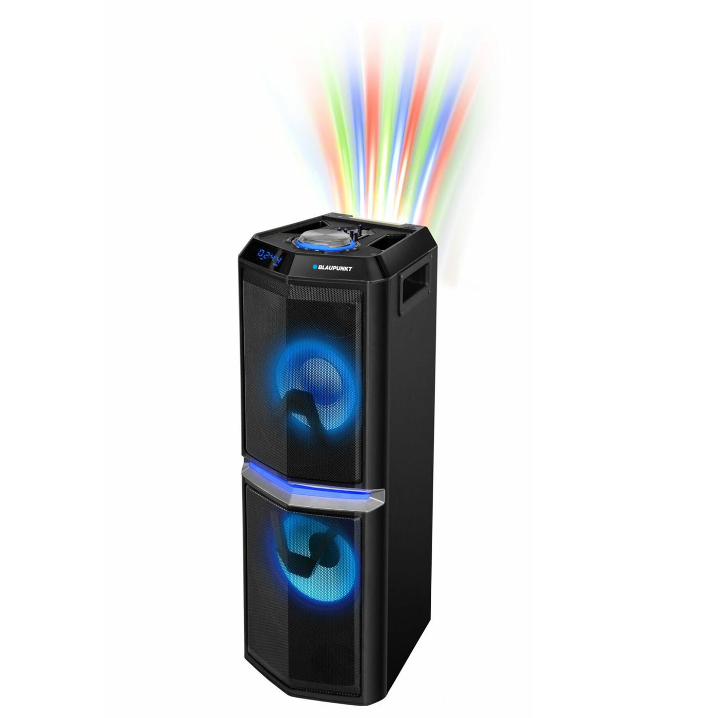 Altavoz para fiestas Altavoz Bluetooth Portátil Inalámbrico 90W RMS Control Remoto Función Karaoke Discoteca Iluminación AUX