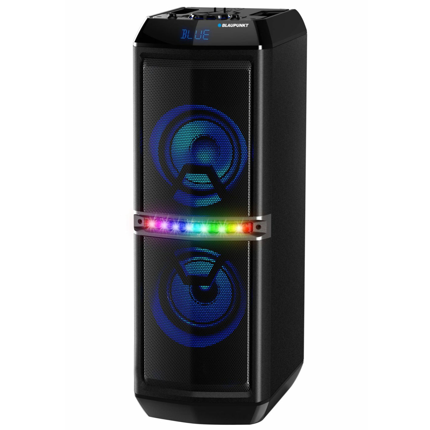 Altavoz para fiestas Altavoz Bluetooth Portátil Inalámbrico 2 x 30W RMS Control Remoto Función Karaoke Iluminación de discoteca