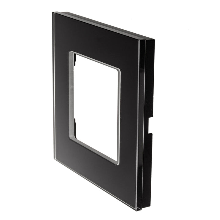 Marco de cristal Maclean, simple, negro, 86x86mm, MCE730B