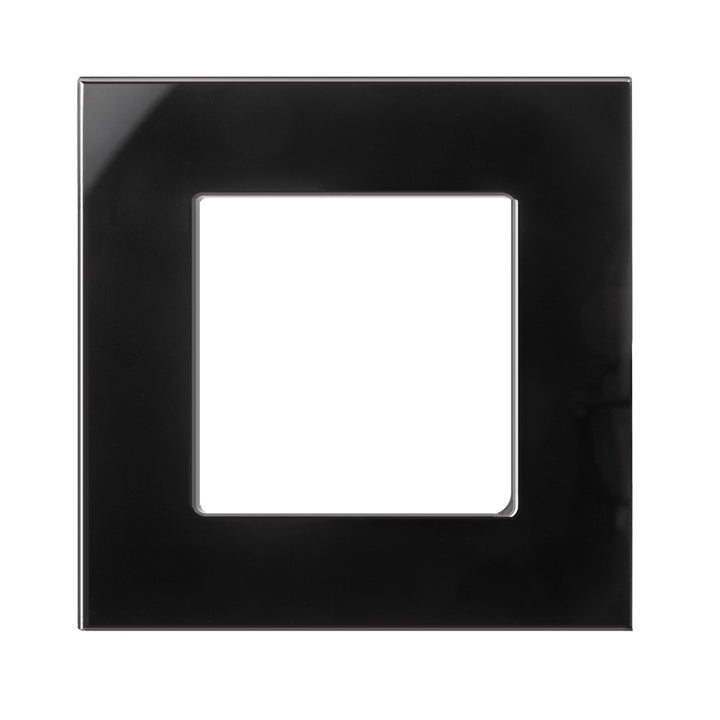 Marco de cristal Maclean, simple, negro, 86x86mm, MCE730B