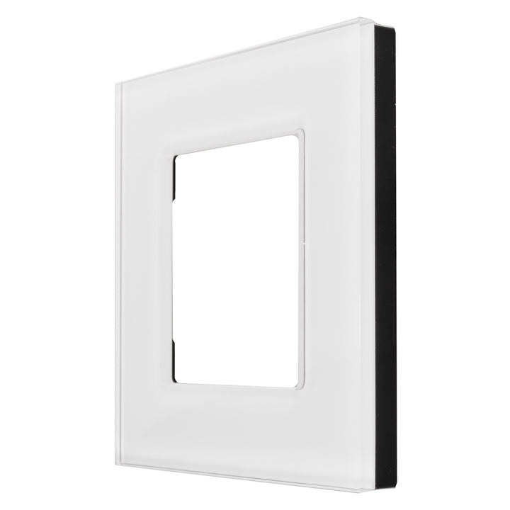 Moldura de vidro Maclean, simples, branco, 86x86mm, MCE730W