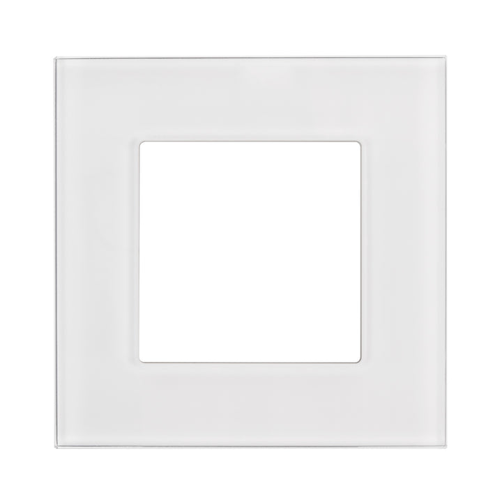 Moldura de vidro Maclean, simples, branco, 86x86mm, MCE730W