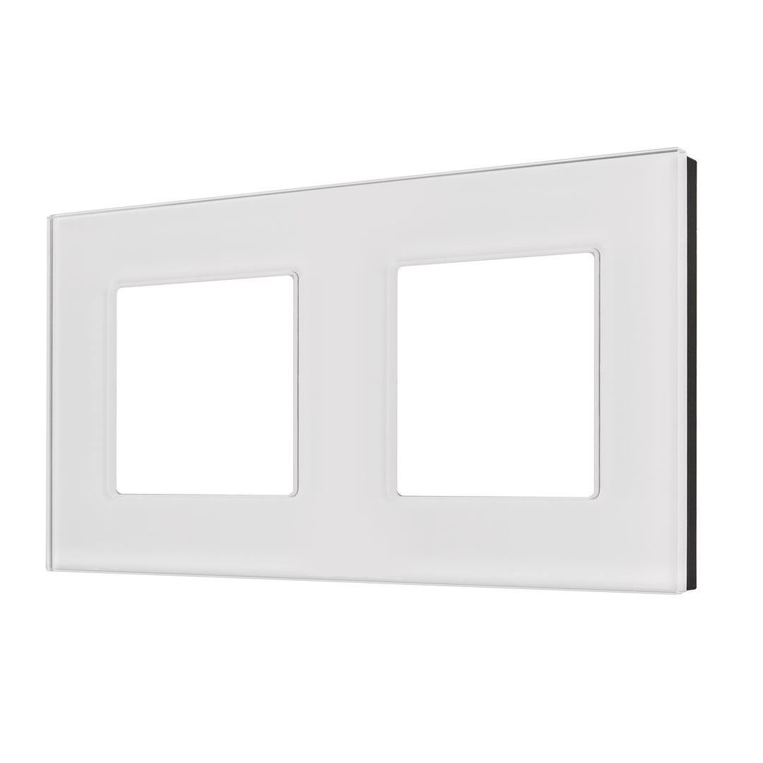 Marco de cristal Maclean, doble, blanco, 157x86mm, MCE729W