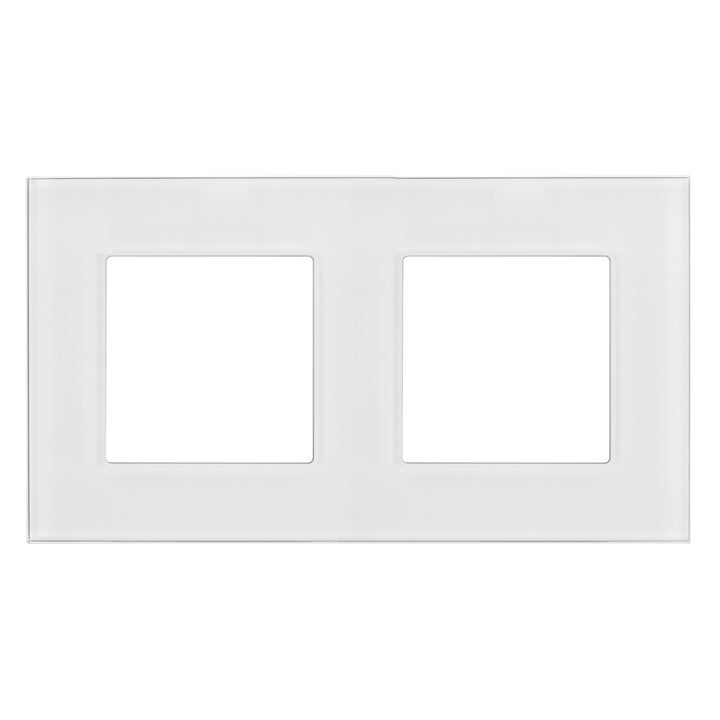 Marco de cristal Maclean, doble, blanco, 157x86mm, MCE729W