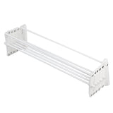 Secador de roupa dobrável branco Toalheiro dobrável branco