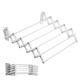 Secador de roupa dobrável branco Toalheiro dobrável branco