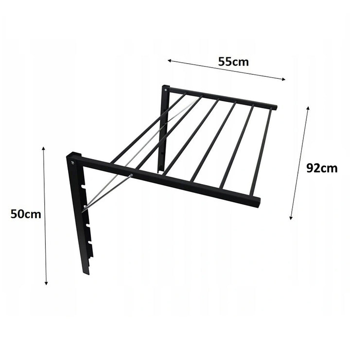 Secador de parede Majka Secador de parede (90cm, Prata)