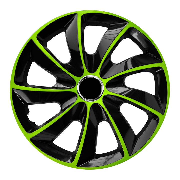 Plugues 15'' NRM EXTRA STIG GREEN BLACK verde-preto 4 peças