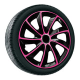 Bonés 15" NRM EXTRA STIG ROSA PRETO rosa/preto 4 peças