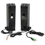 Alto-falante 2 em 1, bluetooth 2.0, com função de barra de som, rgb, led, retroiluminação, estéreo, 2x3w, rms, 2x2 ", aux, 3.5mm, fonte de alimentação usb