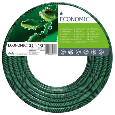 Mangueira de jardim de 3 camadas de 1/2" 25 m, resistente a UV e à deposição de algas