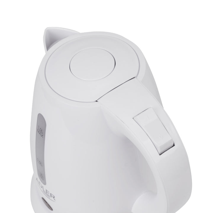Chaleira plástica 1.0L 1600W Adler AD 1272 branca