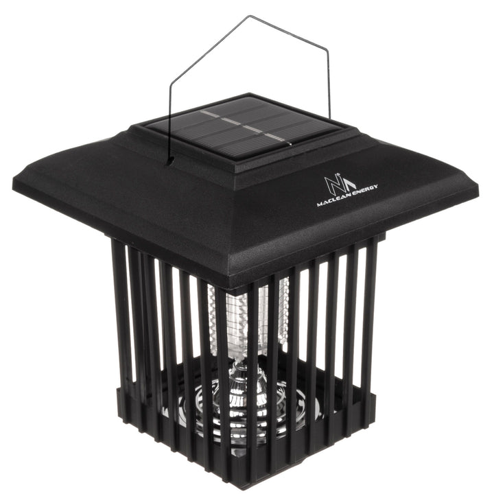 Lámpara solar insecticida LED de Maclean, IP44, LED/UV, 2* baterías Ni-MH 200 mAh, solar 2V DC MCE448