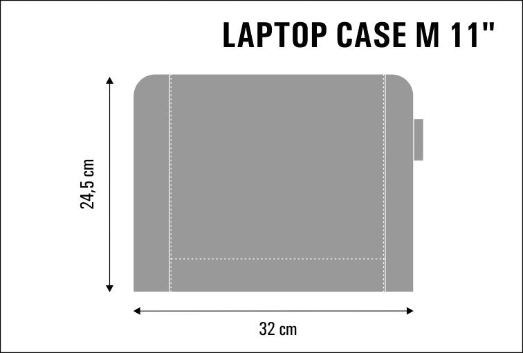 Capa para laptop Capa para laptop Manga de feltro Cubo de 11"