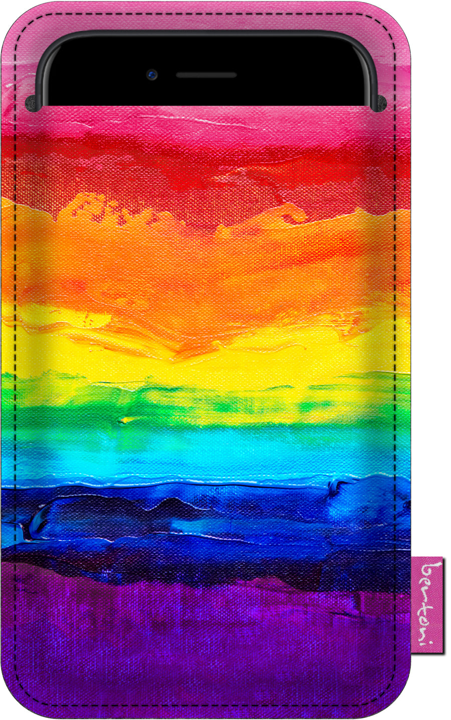 Capa protetora de feltro para celular, capa protetora colorida de 100x175mm