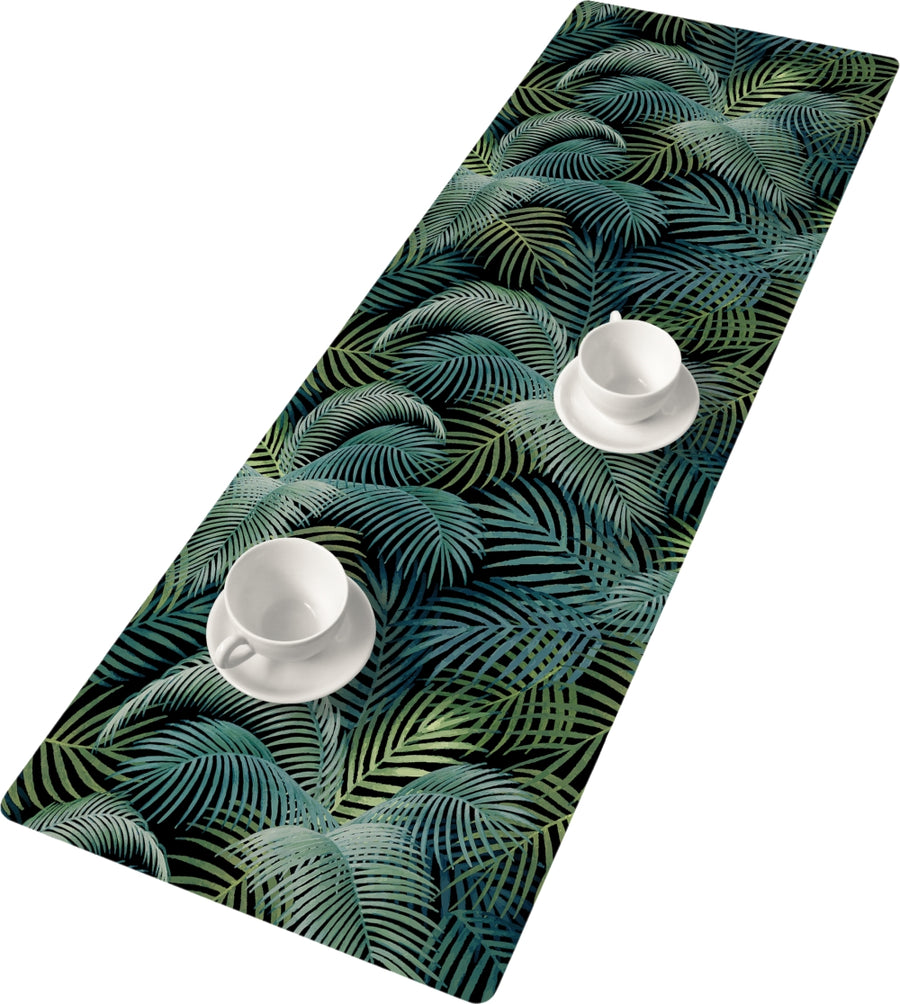 Corredor de mesa fita de feltro com padrão decoração de mesa Easy Care 95 x 33 cm Mallorca