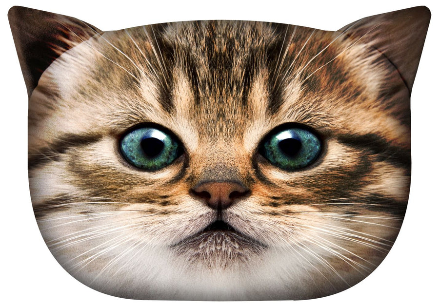 Almofada de design com motivo de gato Almofada decorativa com zíper oculto e enchimento Almofada Gapcio
