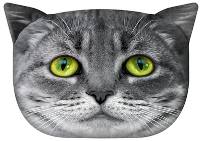Cojín de diseño con motivo de gato Cojín decorativo con cremallera oculta y relleno Cojín Lolek